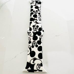 Mickey Silicone Strap For Apple Watch band 1 2 3 4 5 6 7. Unisex